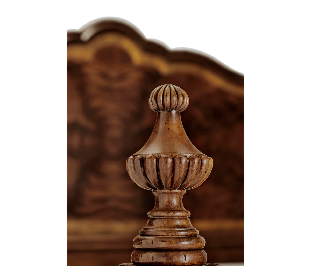 Four Poster Mahogany US King Bed | Jonathan Charles Fine Furniture