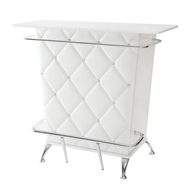 Fuero Contemporary Bar Table by Furniture of America Furniture of America