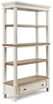 Ashley Brown/White Realyn Bookcase | Home Elegance USA