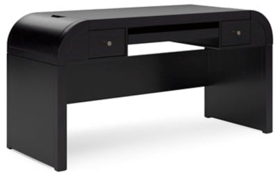 Ashley Black Rowanbeck Home Office Desk | Home Elegance USA
