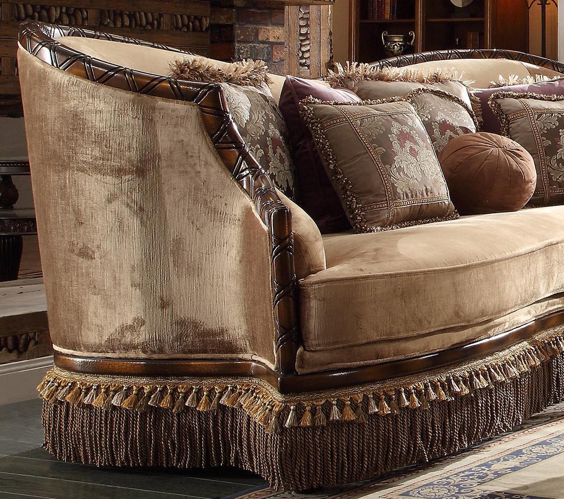 HD-1631 Traditional Sofa and Loveseat by Homey Design Homey Design Furniture