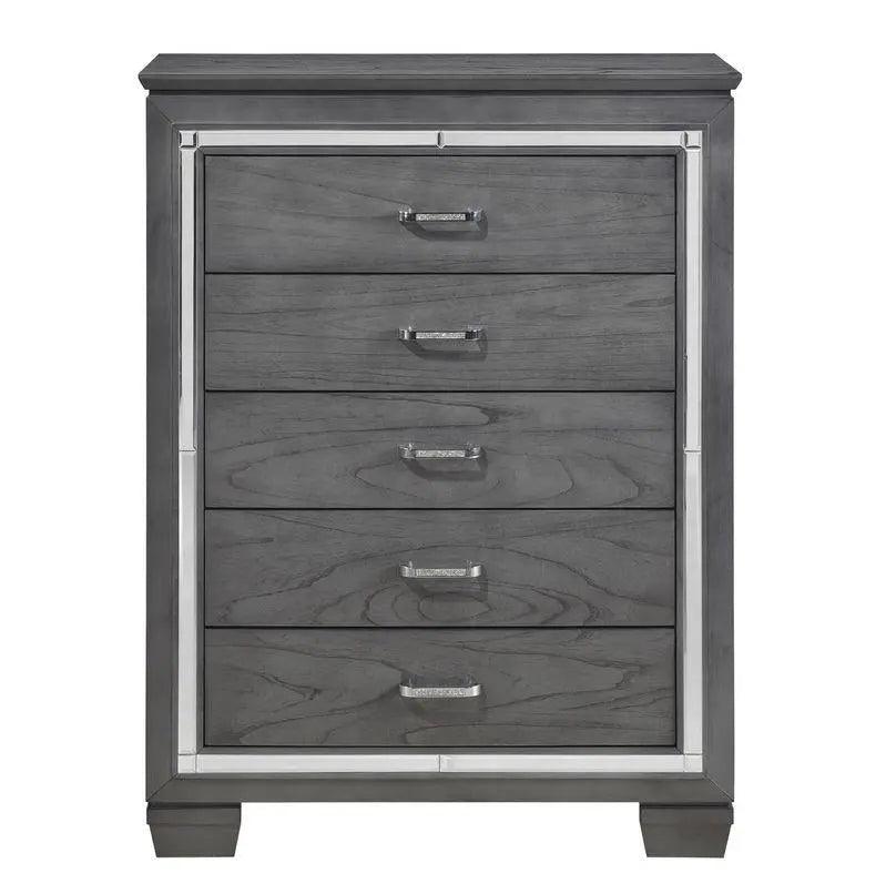Allura Chest In Gray 1916Gy - 9 | Homelegance | Home Elegance USA