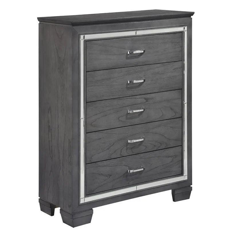 Allura Chest In Gray 1916Gy - 9 | Homelegance | Home Elegance USA