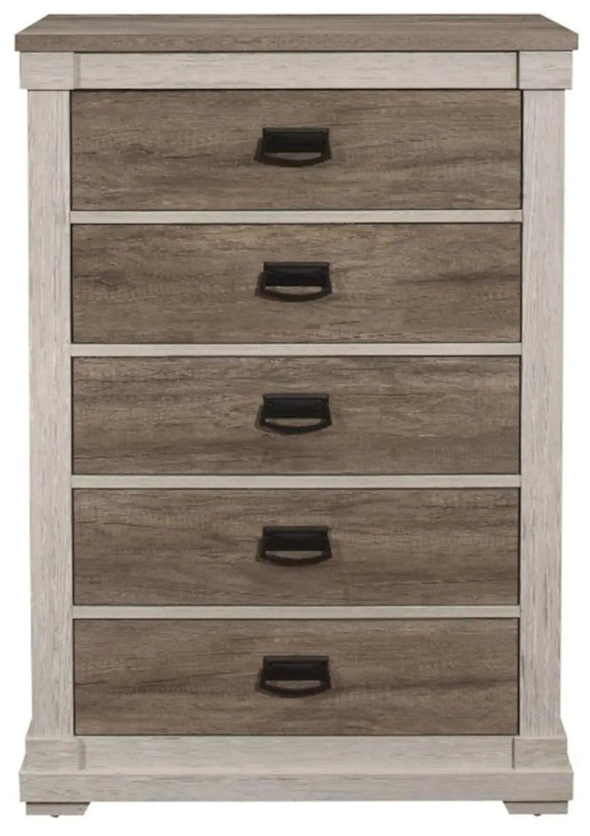 Arcadia Chest In White & Weathered Gray 1677 - 9 | Homelegance | Home Elegance USA