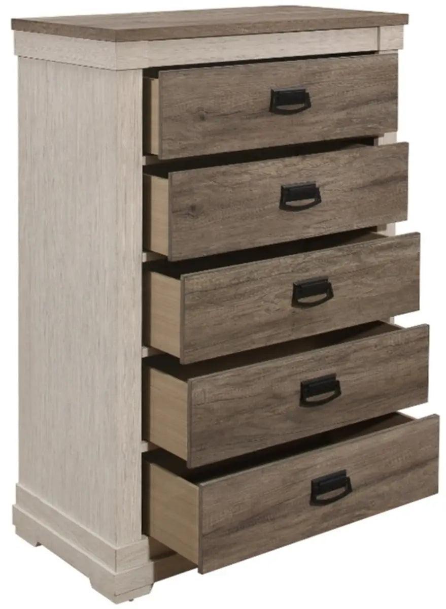 Arcadia Chest In White & Weathered Gray 1677 - 9 | Homelegance | Home Elegance USA