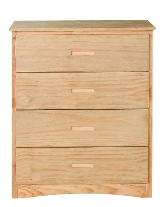 Bartly 4 Drawer Chest In Natural B2043 - 9 | Homelegance | Home Elegance USA