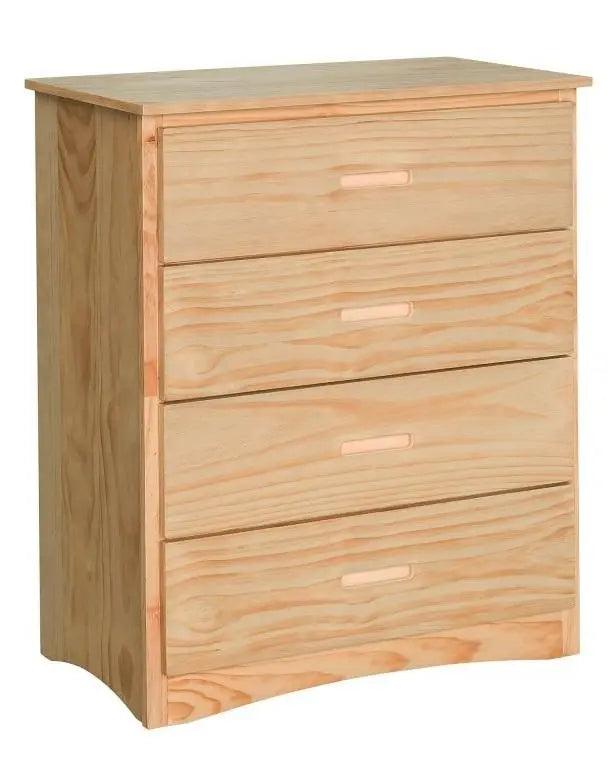 Bartly 4 Drawer Chest In Natural B2043 - 9 | Homelegance | Home Elegance USA