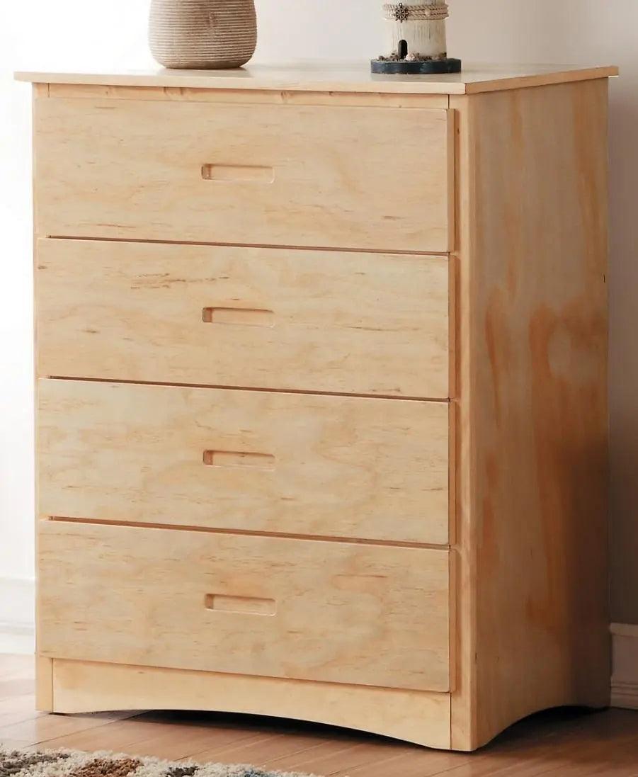 Bartly 4 Drawer Chest In Natural B2043 - 9 | Homelegance | Home Elegance USA