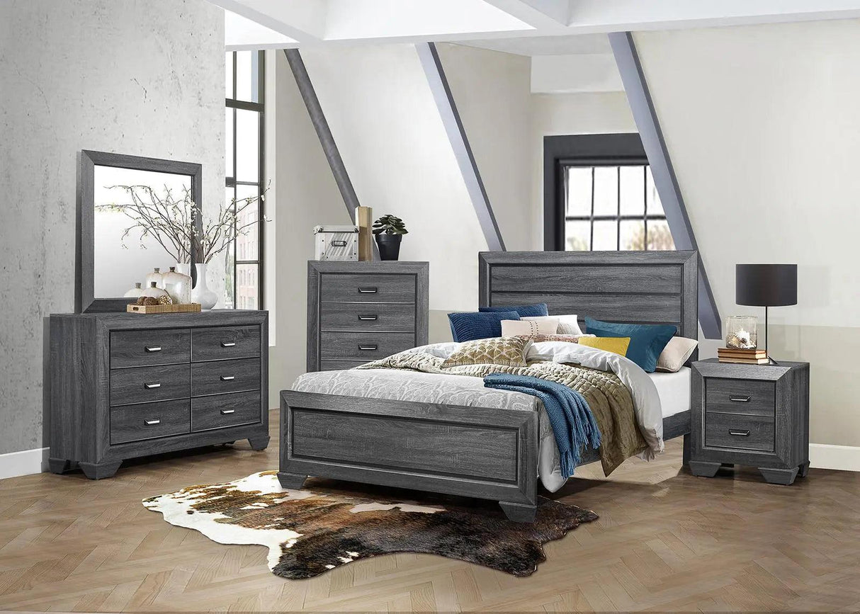 Beechnut 5 Drawer Chest In Gray 1904Gy - 9 | Homelegance | Home Elegance USA
