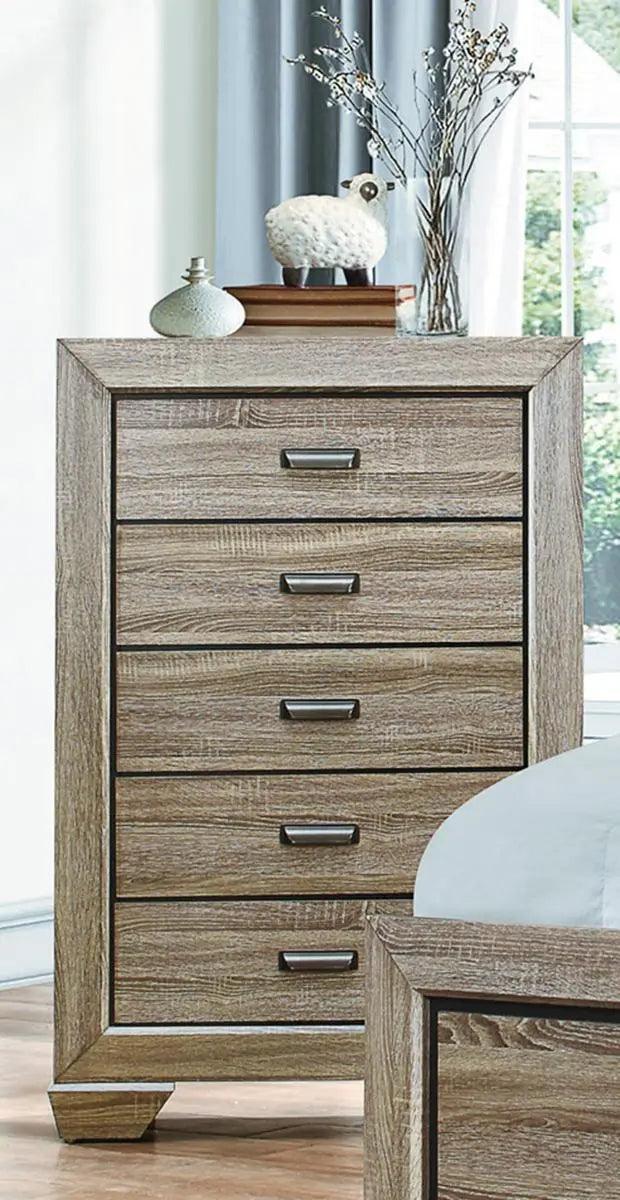 Beechnut 5 Drawer Chest In Natural 1904 - 9 | Homelegance | Home Elegance USA