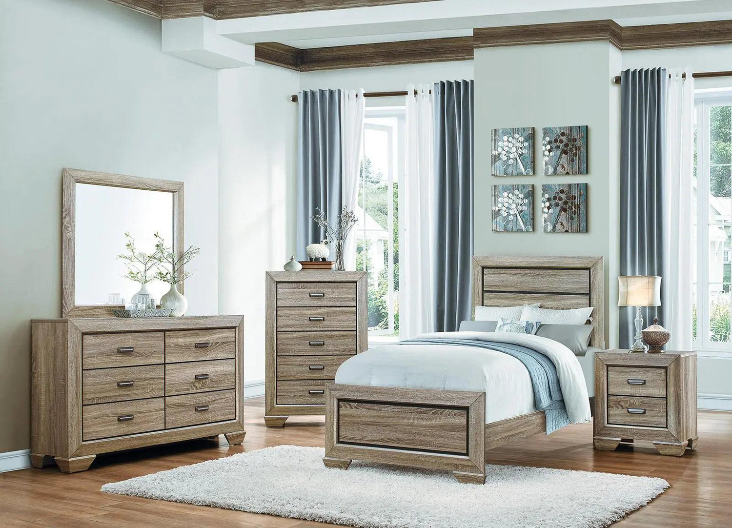 Beechnut 5 Drawer Chest In Natural 1904 - 9 | Homelegance | Home Elegance USA