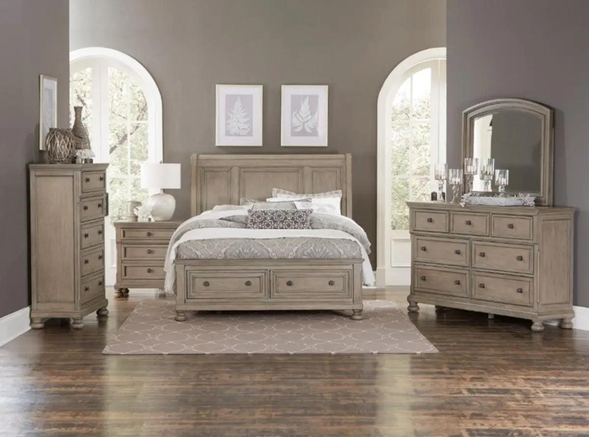 Bethel Nightstand In Gray 2259Gy - 4 | Homelegance | Home Elegance USA