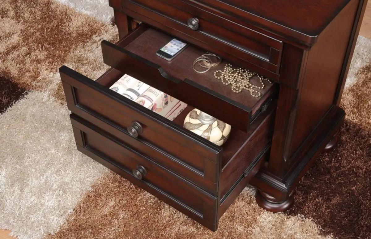 Cumberland Nightstand In Brown Cherry 2159 - 4 | Homelegance | Home Elegance USA
