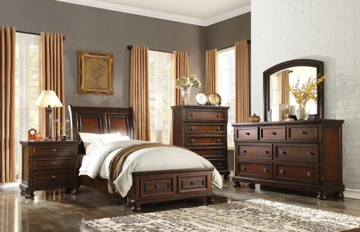 Cumberland Nightstand In Brown Cherry 2159 - 4 | Homelegance | Home Elegance USA