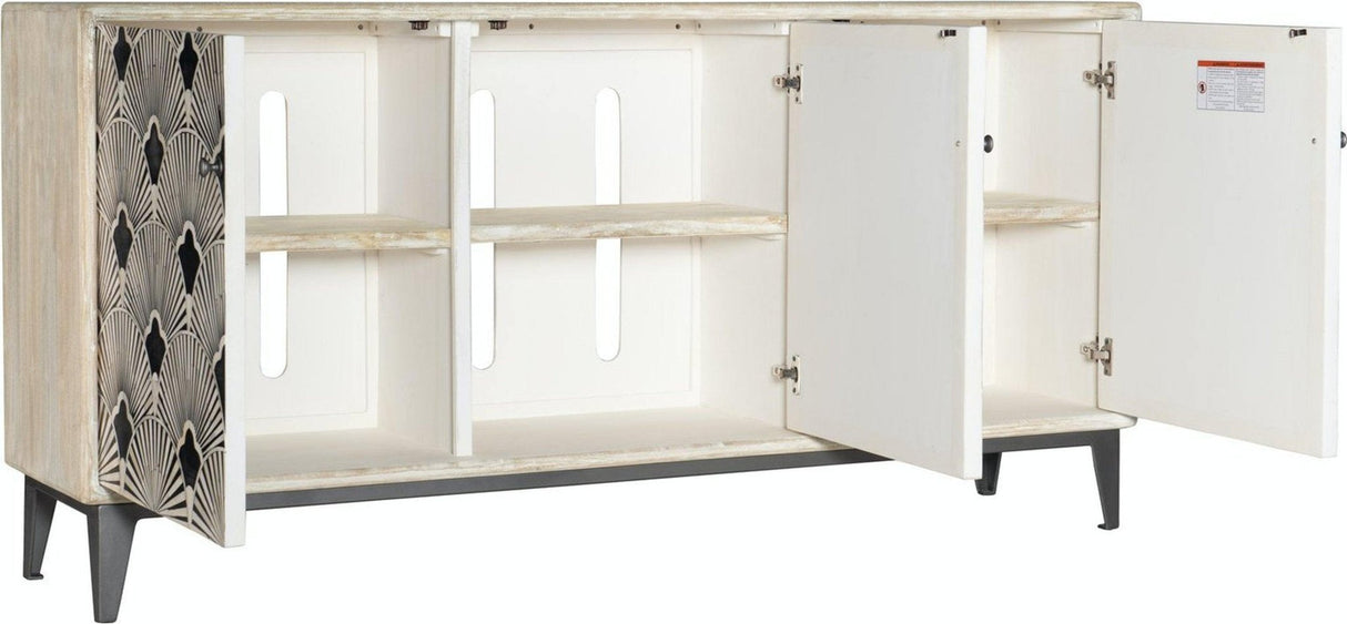 6001 - 55 Entertainment Console | Hooker | Home Elegance USA