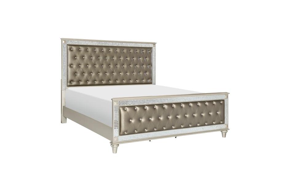 Juliette Bedroom Set in champagne by Homelegance Furniture