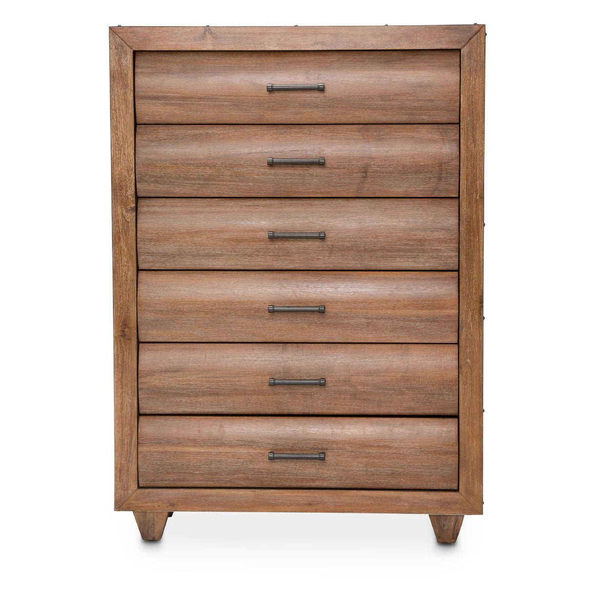 Brooklyn Walk 6 Drawer Chest In Burnt Umber - Ki - Brkw070 - 408 | Aico | Home Elegance USA