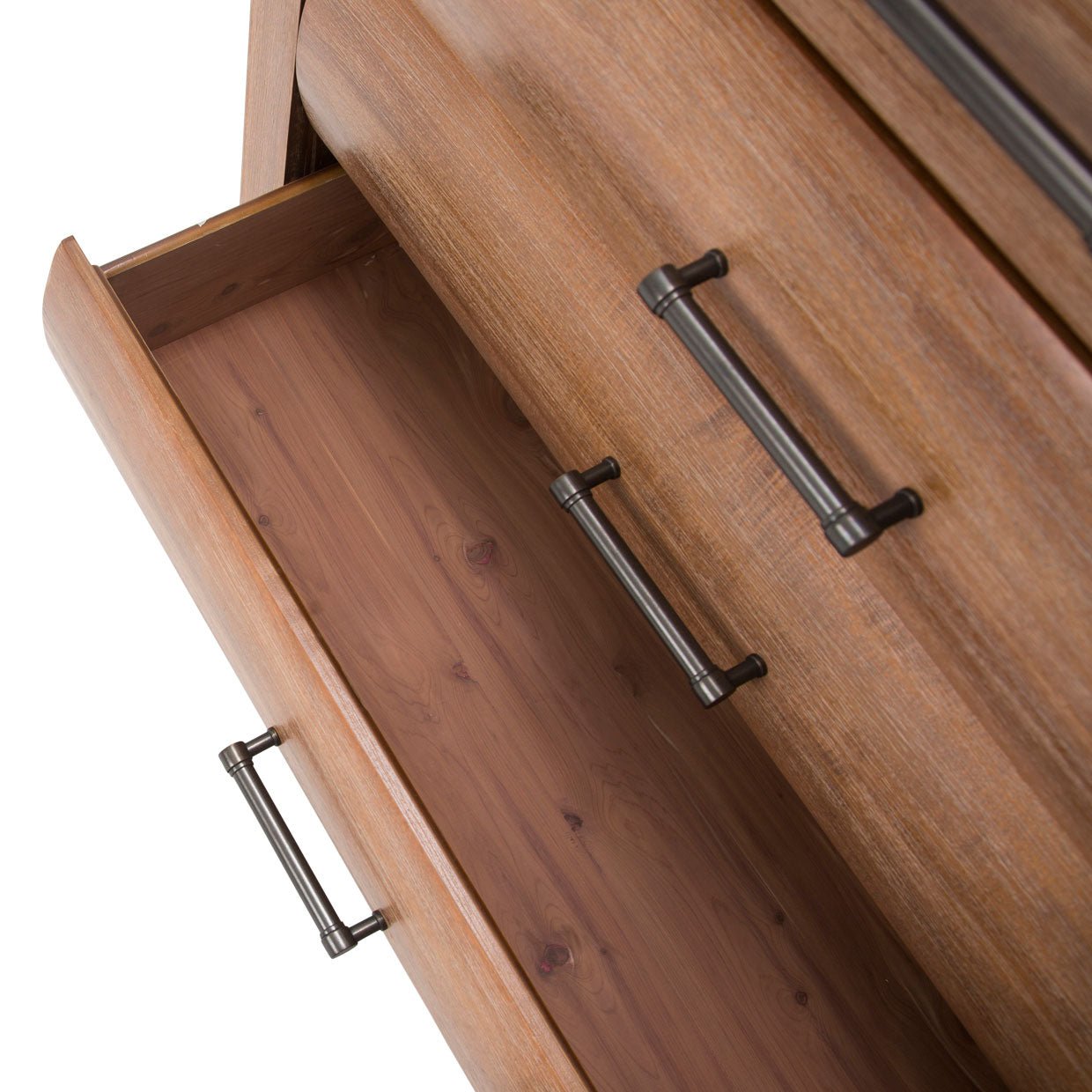 Brooklyn Walk 6 Drawer Chest In Burnt Umber - Ki - Brkw070 - 408 | Aico | Home Elegance USA