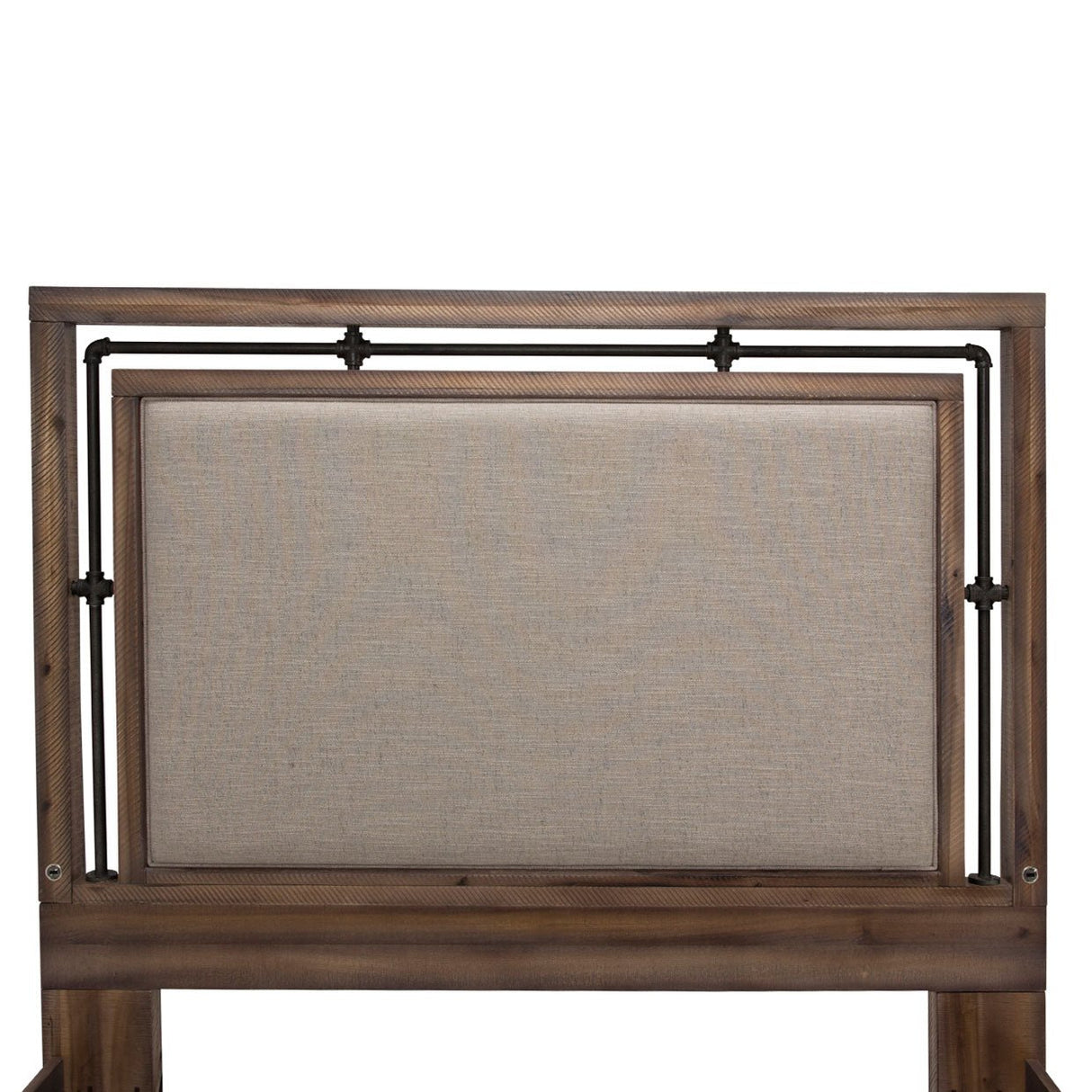 Crossings Eastern King Panel Bed In Reclaimed Barn - Ki - Crsg00Ek - 217 | Aico | Home Elegance USA