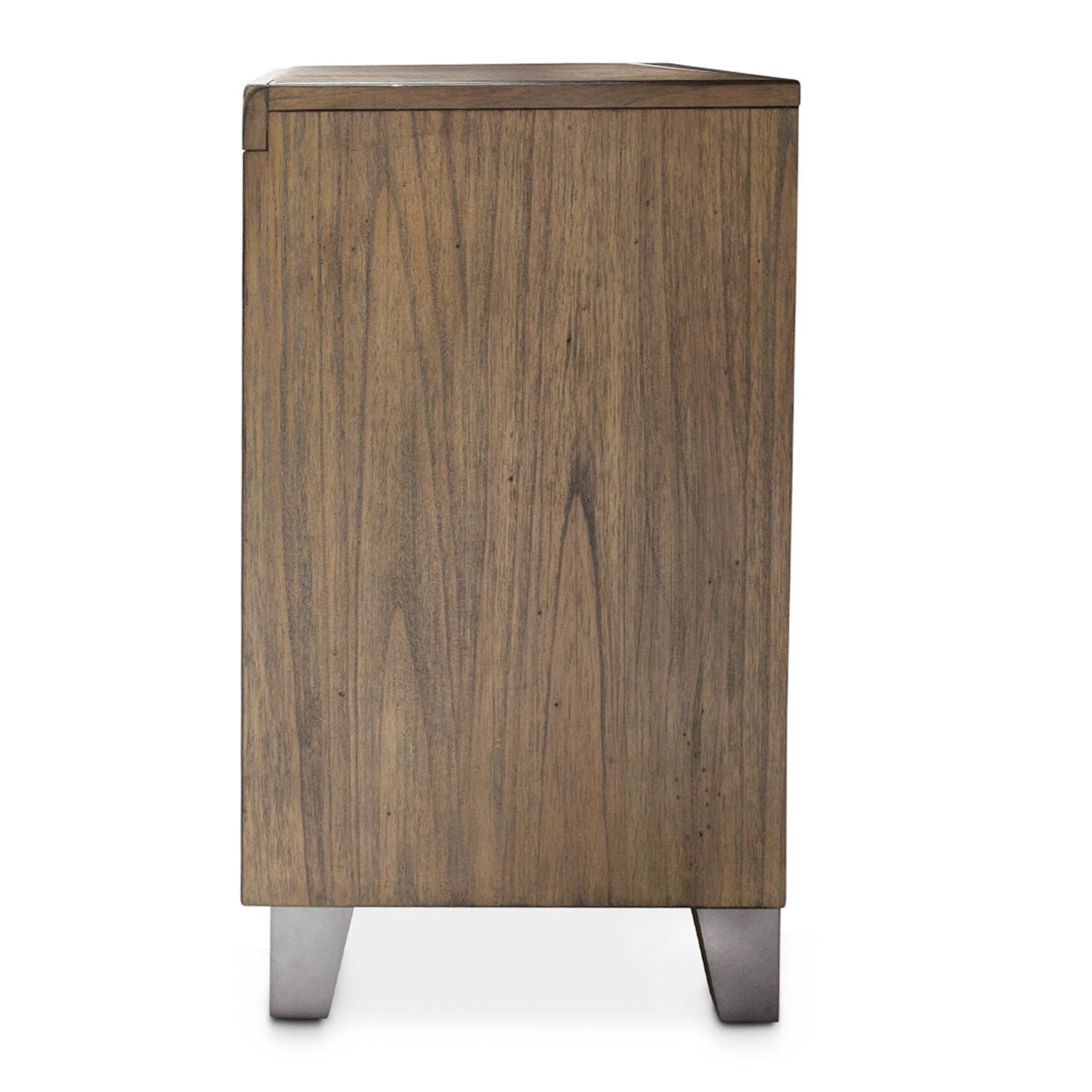 Del Mar Sound Nightstand 1 Drawer In Boardwalk - Ki - Delm040 - 215 | Aico | Home Elegance USA