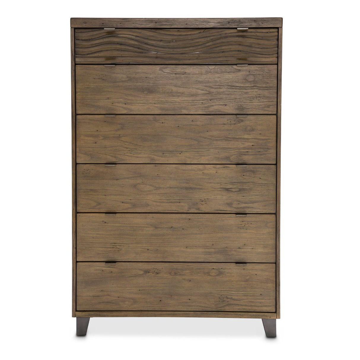 Del Mar Sound 6 Drawer Chest In Boardwalk - Ki - Delm070 - 215 | Aico | Home Elegance USA