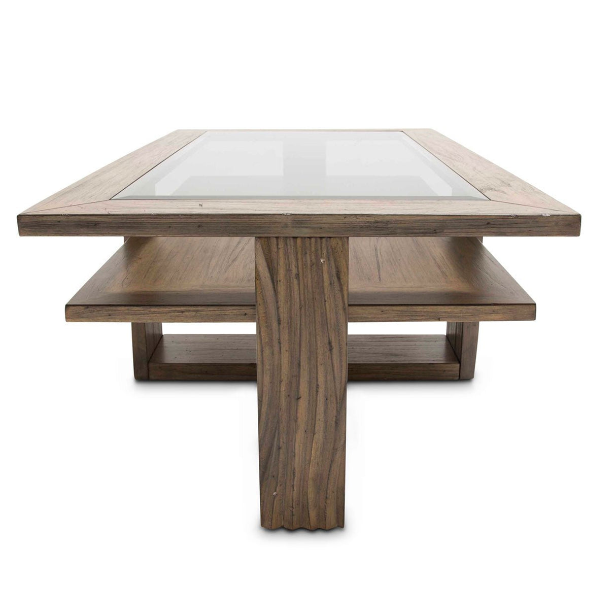 Del Mar Sound Rectangular Cocktail Table In Boardwalk - Ki - Delm201 - 215 | Aico | Home Elegance USA