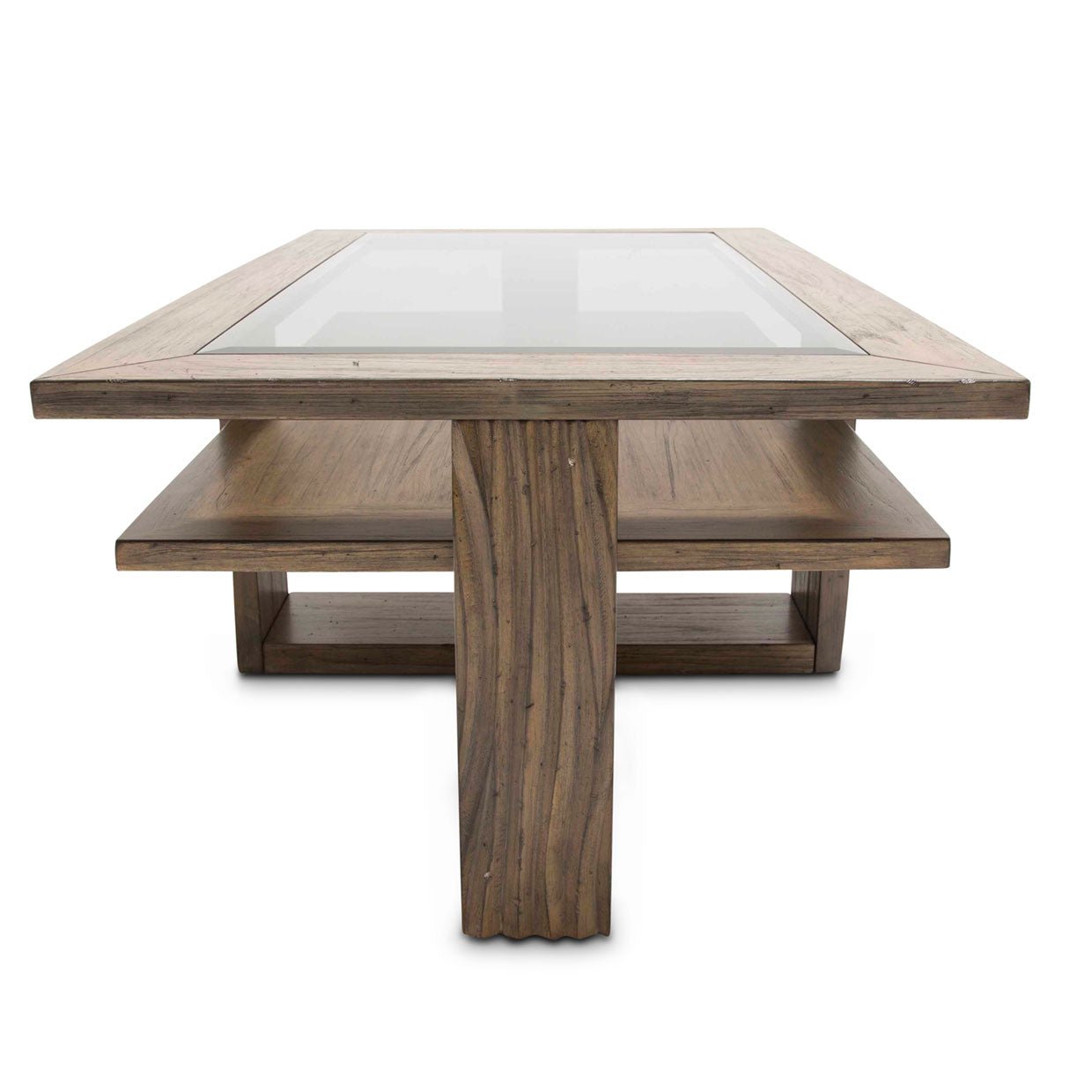 Del Mar Sound Rectangular Cocktail Table In Boardwalk - Ki - Delm201 - 215 | Aico | Home Elegance USA