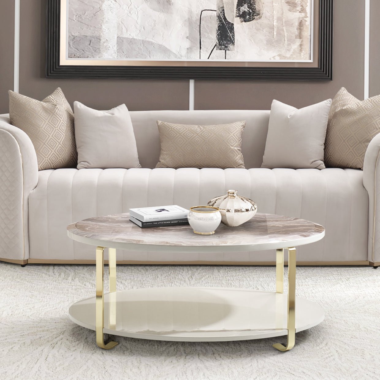 Ariana Cocktail Table | Aico | Home Elegance USA