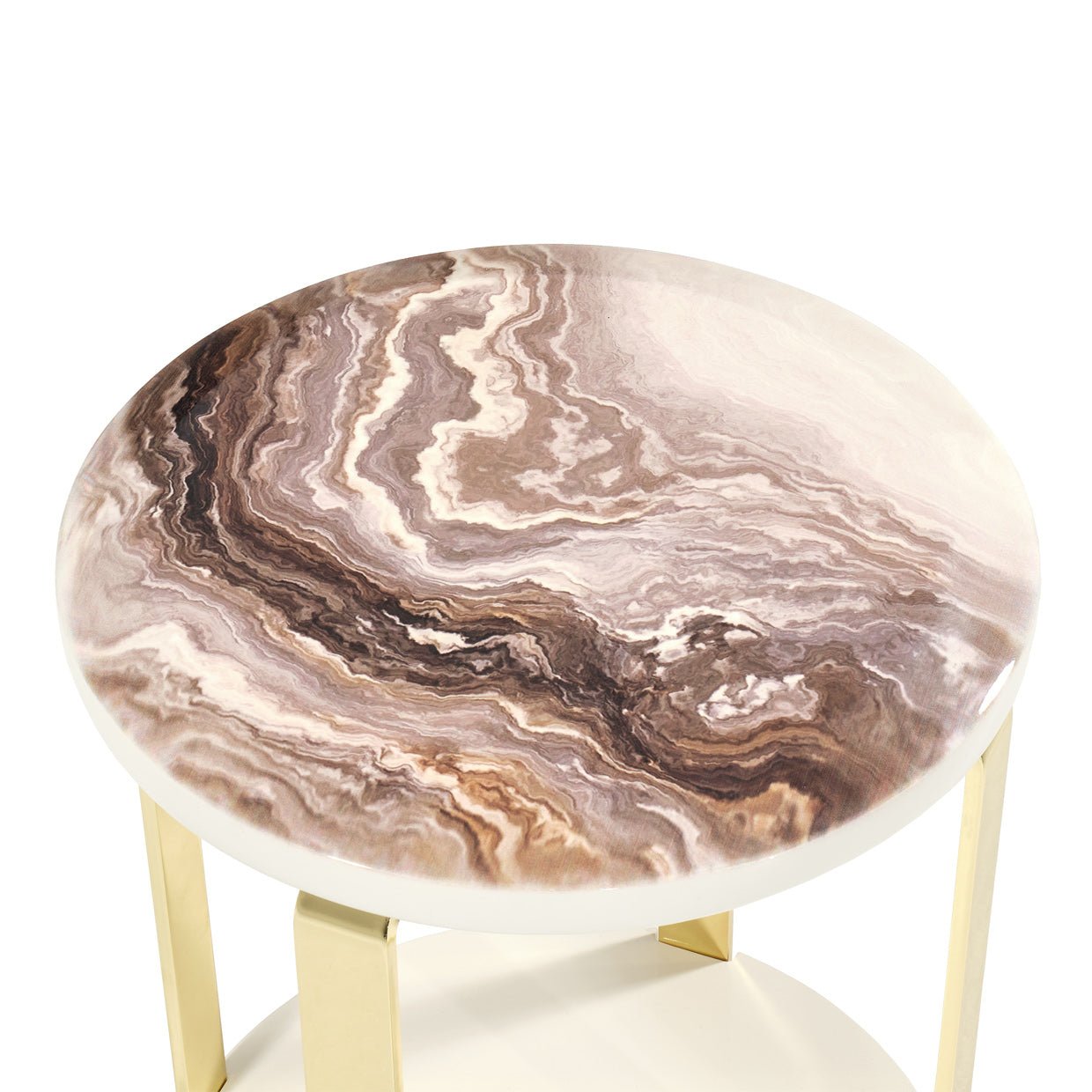 Ariana Chairside Table | Aico | Home Elegance USA