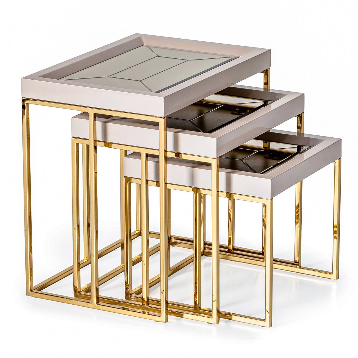 Carmela Nesting Table | Aico | Home Elegance USA
