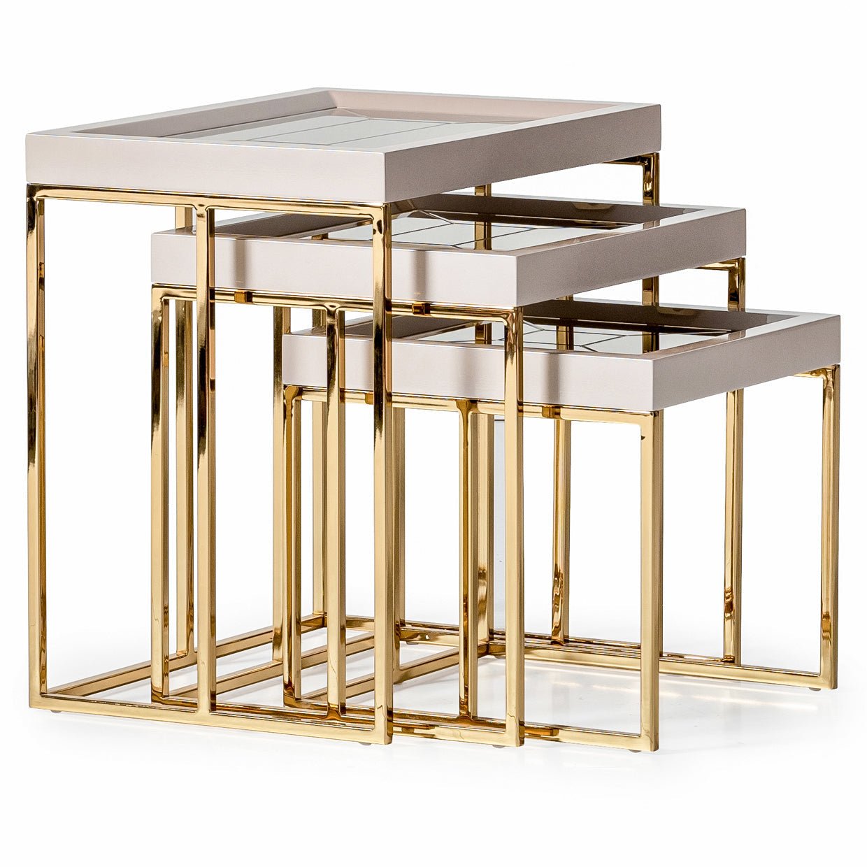 Carmela Nesting Table | Aico | Home Elegance USA