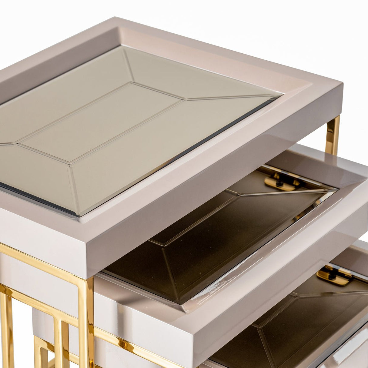 Carmela Nesting Table | Aico | Home Elegance USA