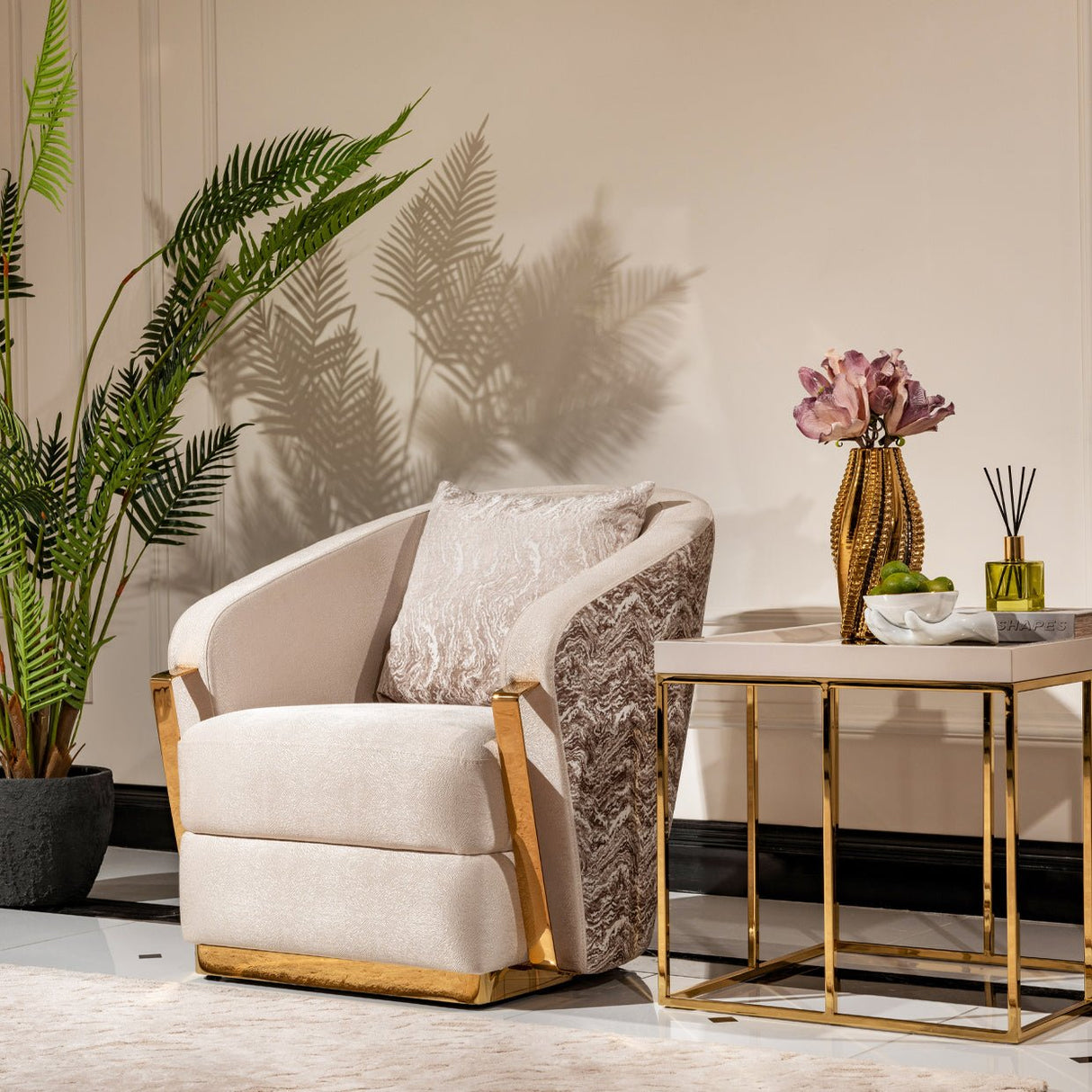 Carmela Chair | Aico | Home Elegance USA