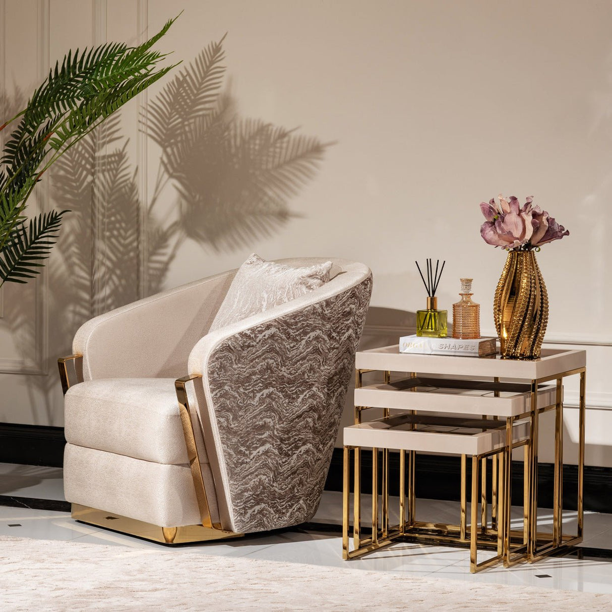 Carmela Chair | Aico | Home Elegance USA