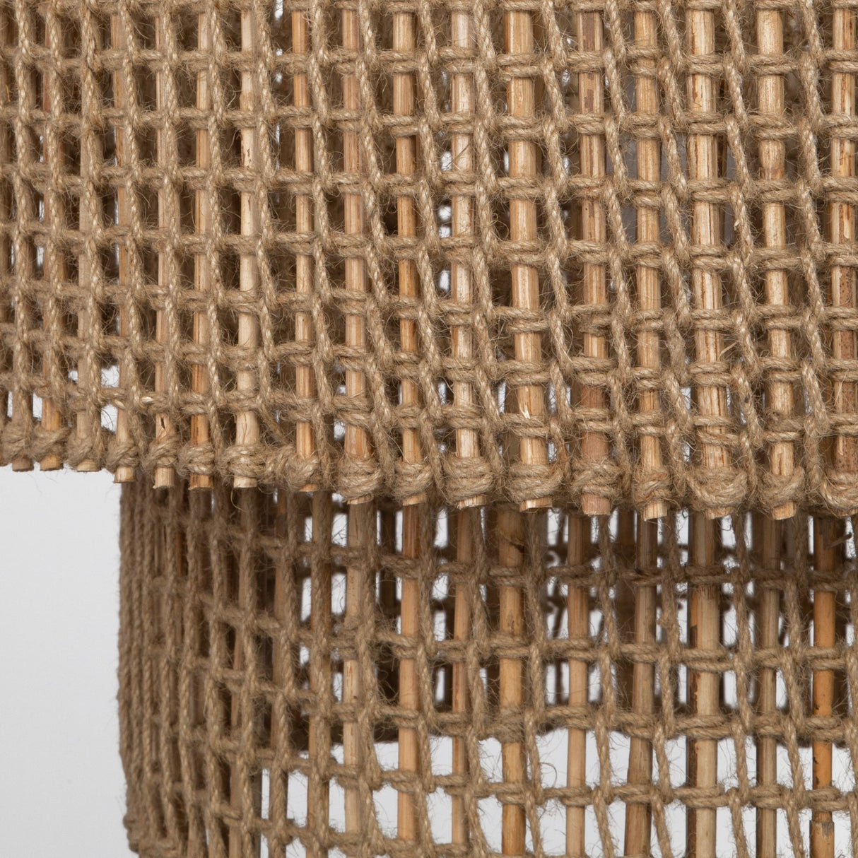 Biswas Woven Jute 1 Light Pendant | Uttermost | Home Elegance USA