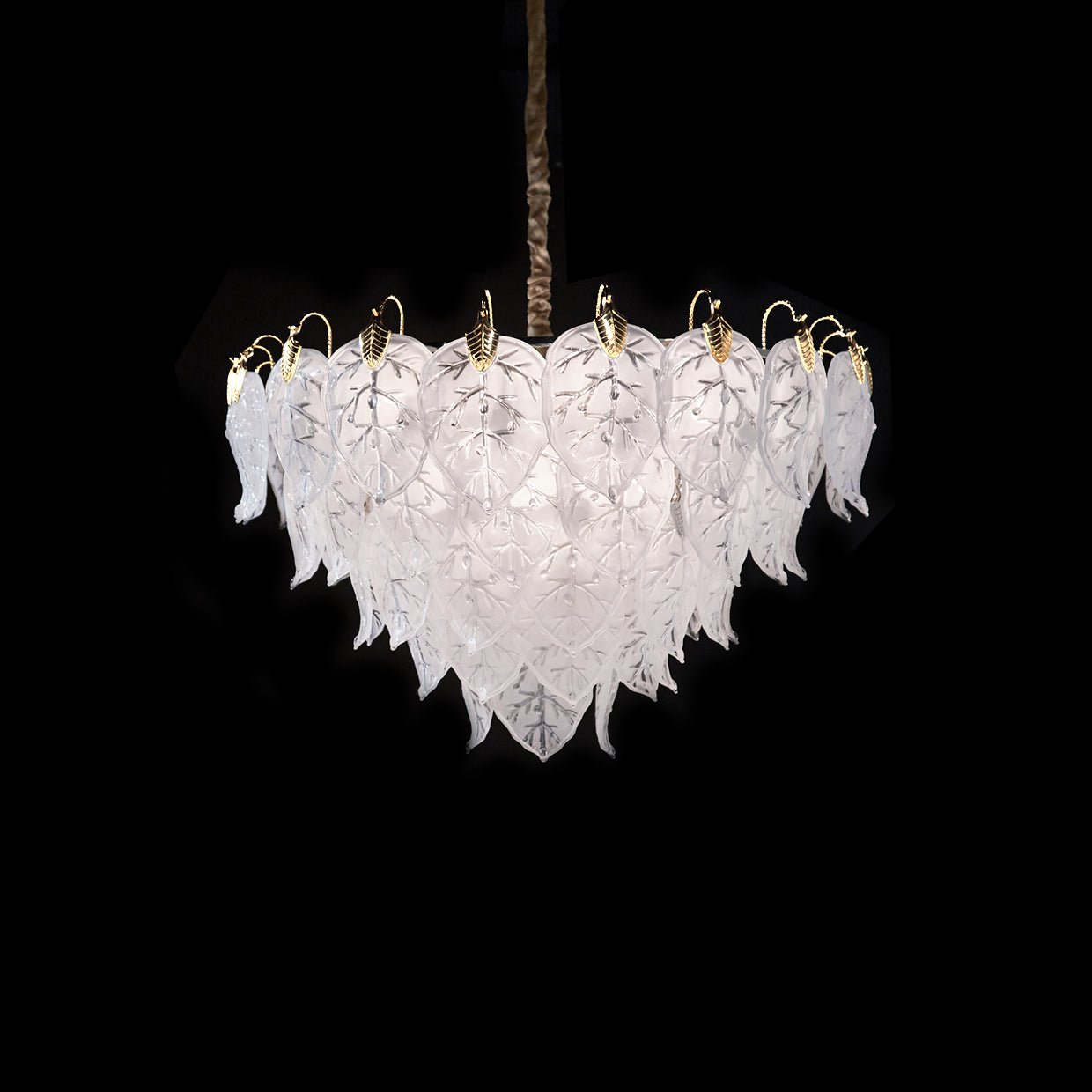 Autumn White 21 Light Chandelier - Lt - Ch970 - 21Clr | Aico | Home Elegance USA