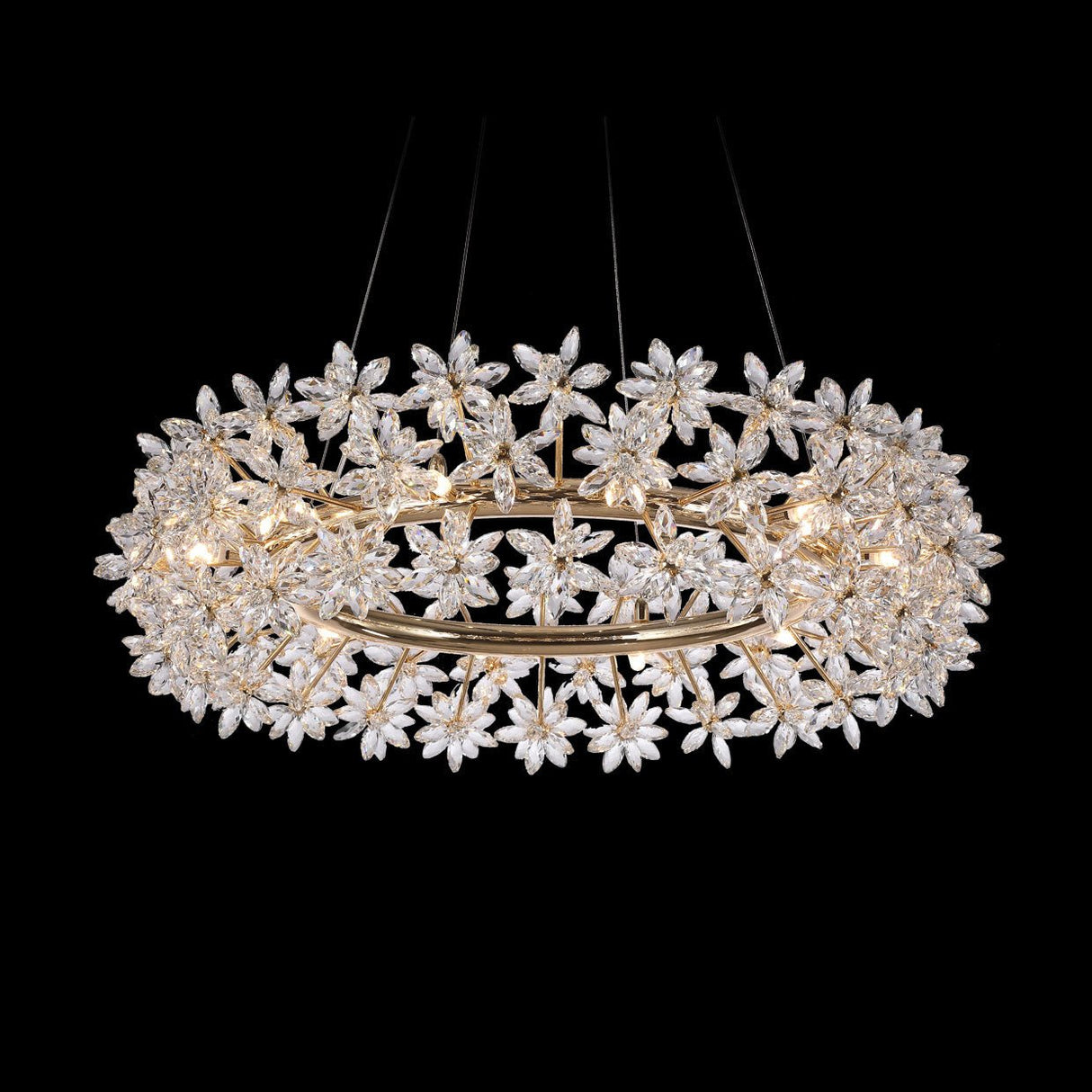Bouquet 12 Light Chandelier - Lt - Ch996 - 12Gld | Aico | Home Elegance USA