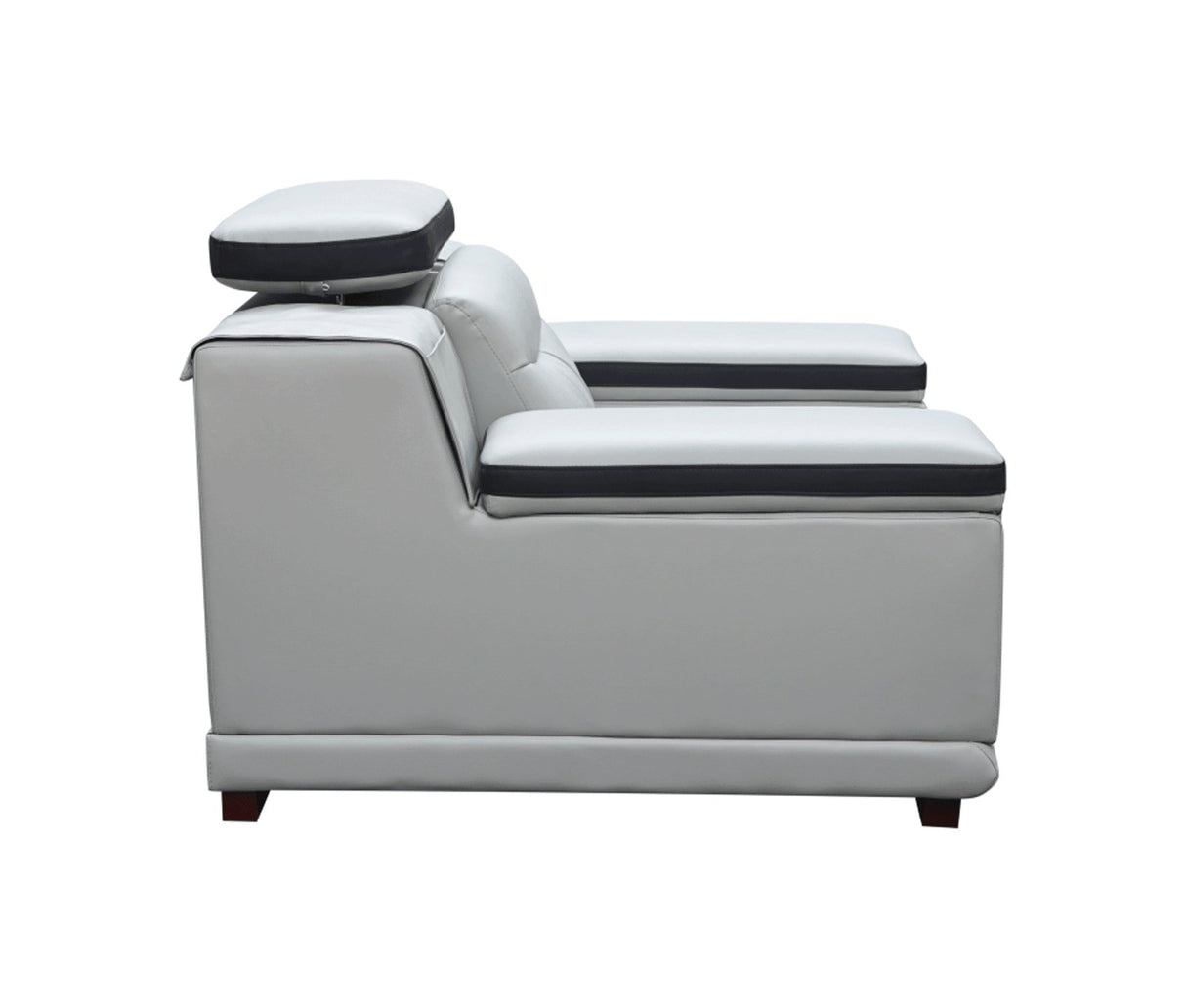 908 Armchair In Light Grey - 908Chair | ESF | Home Elegance USA