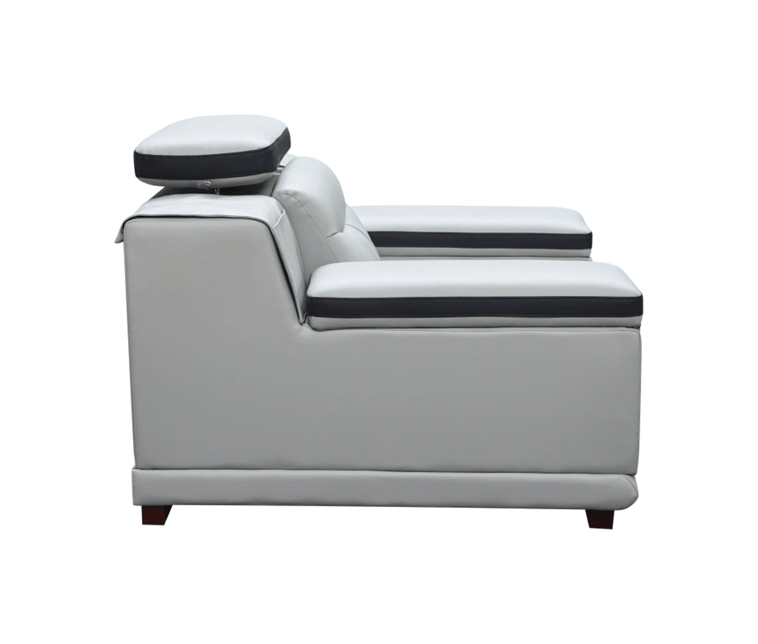 908 Armchair In Light Grey - 908Chair | ESF | Home Elegance USA