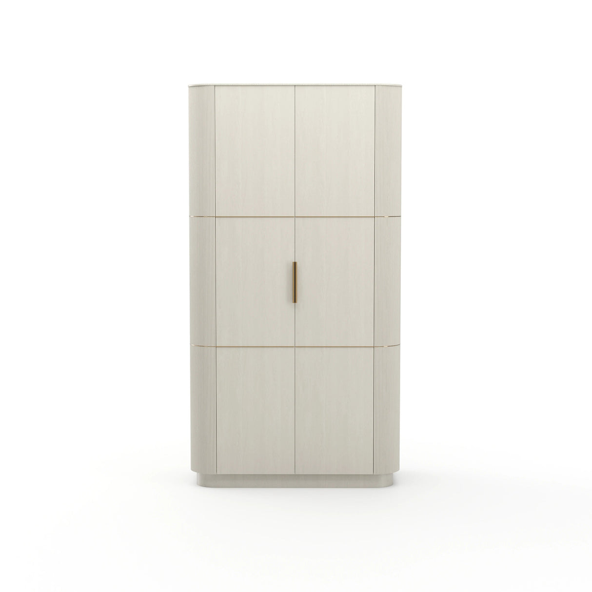 Love Bar Matte Pearl Reeded | Caracole Classic