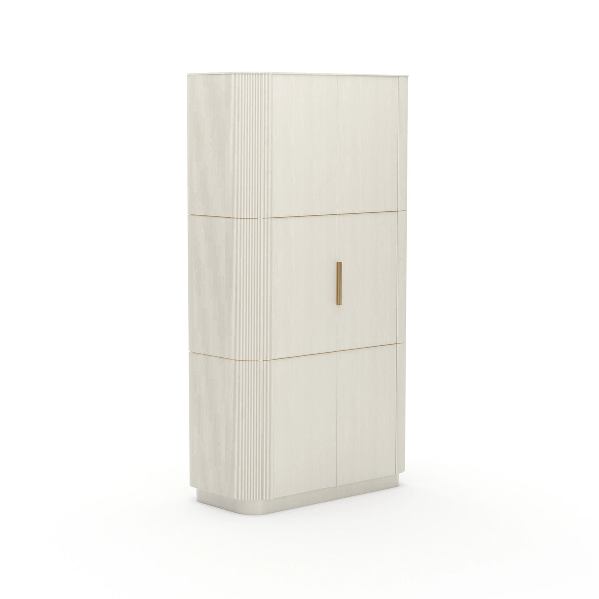 Love Bar Matte Pearl Reeded | Caracole Classic