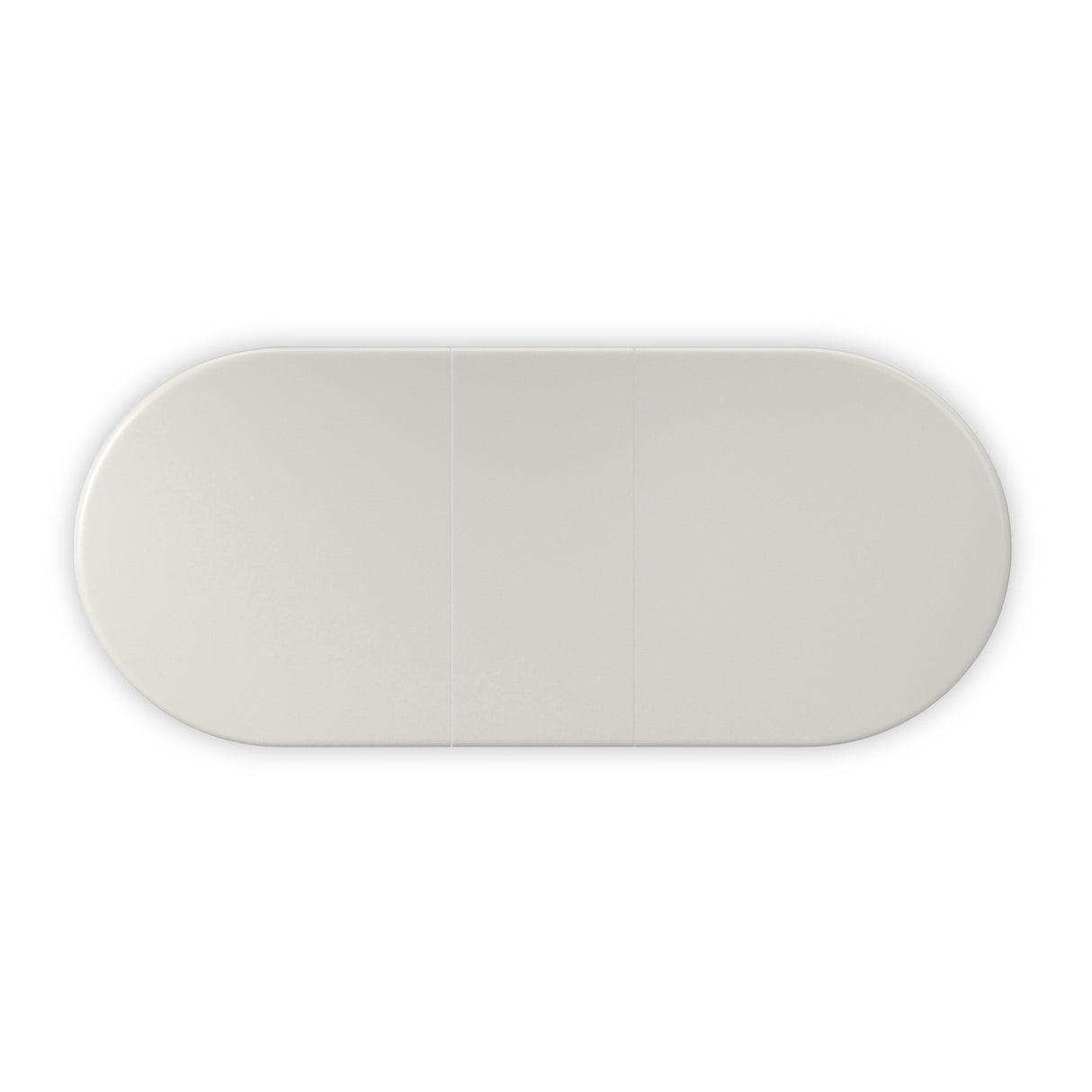 Love Extendable Dining Table Matte Pearl | Caracole Classic