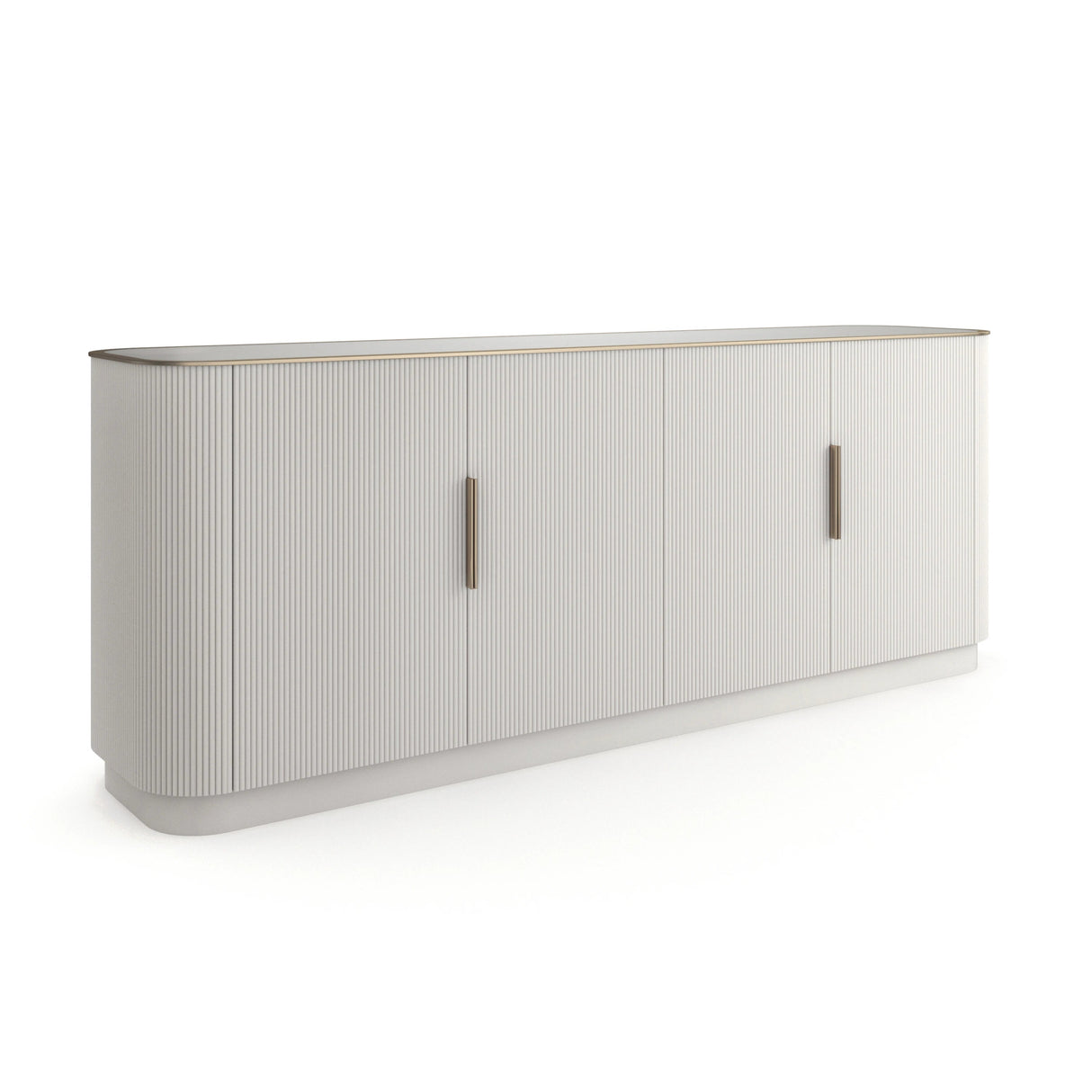 Love Sideboard Matte Pearl | Caracole Classic