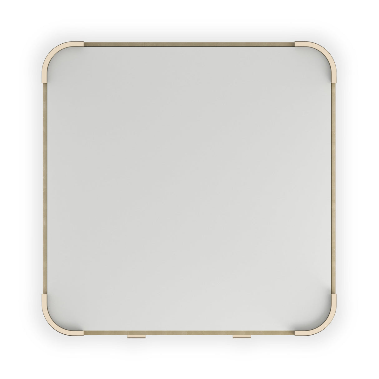 Love Square Cocktail Table Oracle Leaf Finish | Caracole Classic