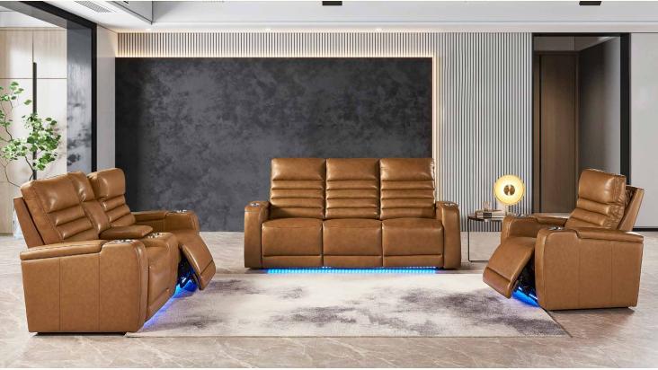 Luca P2 Power Motion Living Room Set – Cosmos Furniture