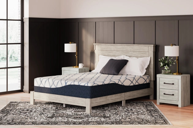 White/Blue 12 Inch Chime Elite 2.0 Queen Mattress | Ashley - Home Elegance USA
