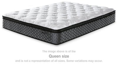 Ashley White 12 Inch Pocketed Hybrid King Mattress | Home Elegance USA