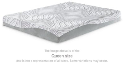 Ashley White 8 Inch Memory Foam King Mattress | Home Elegance USA
