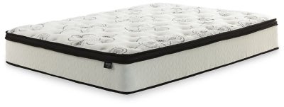 Ashley White Chime 12 Inch Hybrid California King Mattress | Home Elegance USA