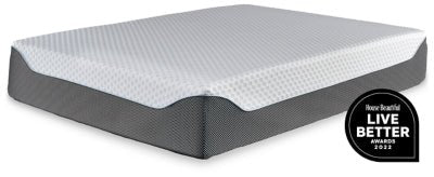 Ashley White/Blue 14 Inch Chime Elite California King Mattress | Home Elegance USA